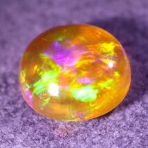 天然ファイアオパール メキシコ産 1.250ct 欧泊 宝石 ジュエリー 遊色 ファイヤーオパール 天然 墨西哥 loose jewelry fire opal_画像4