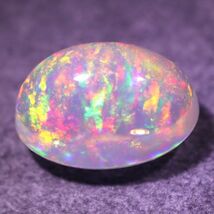 天然オパール メキシコ産 2.580ct 欧泊 ルース 裸石 宝石 卸 ジュエリー 遊色 素材 天然 墨西哥 cabochon loose jewelry opal mexican_画像4