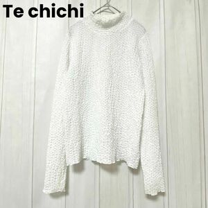 st817 Te chichi テチチ/長袖カットソー/ぽこぽこ生地/伸縮性