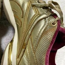 s845 Reebok/スニーカー/イージートーン リーニュー LUX ゴールド_画像6