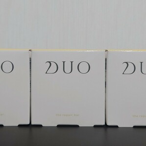 DUO★デュオ ザ リペアバー 70g×3(枠練り洗顔石鹸)