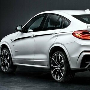 グラフィック デカール ステッカー 車体用 / BMW X4 F26 / アッパー アクセント サイド ストライプ