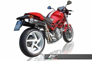 ZARD HI-UP カーボン レーシング FSマフラー ドゥカティ モンスター MONSTER S2R 1000