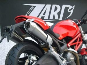 ZARD レーシング S/Oマフラー DUCATI MONSTER 696/796/1100