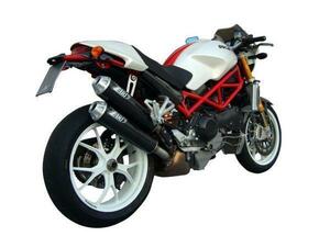 ZARD レーシング カーボン S/Oマフラー DUCATI MONSTER S4R