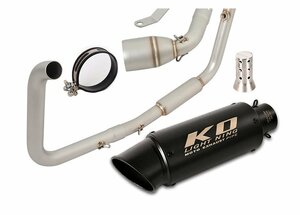 KO Lightning / ステンレス フルエキゾースト マフラー タイプD / Benelli ベネリ TNT 125 2017-2023