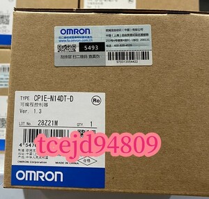 新品　OMRON/オムロン 　CP1E-N14DT-D プログラマブルコントローラ 　保証付き　