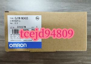 新品　OMRON/オムロン 　CJ1W-NC433 位置制御ユニット 保証付き　