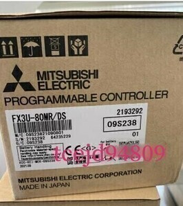 新品　MITSUBISHI/三菱電機 　FX3U-80MR/DS　シーケンサー　保証付き