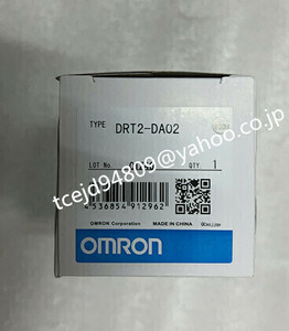 新品　OMRON/オムロン　DRT2-DA02　アナログ/DA出力ターミナル　保証付き