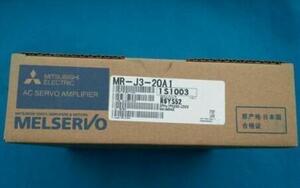 新品 MITSUBISHI/三菱電機 　MR-J3-20A1 サーボアンプ　 保証付き