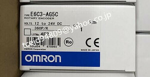 新品　OMRON/オムロン E6C3-AG5C　(256P/R 360P/R 512P/R 720P/R 1024P/R選択可)　 ロータリエンコーダ　保証付き　