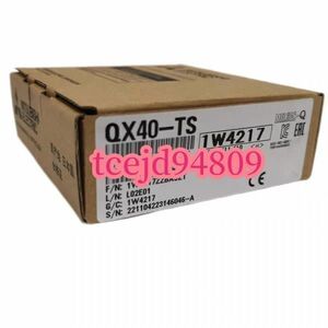 新品　MITSUBISHI/三菱 DC入力ユニット（プラスコモンタイプ） QX40-TS シーケンサ PLC 保証付き