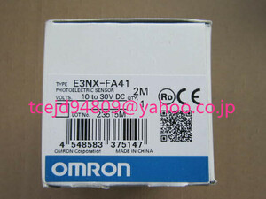 新品　OMRON/オムロン 　E3NX-FA41 　スマートファイバアンプ　 保証付き　