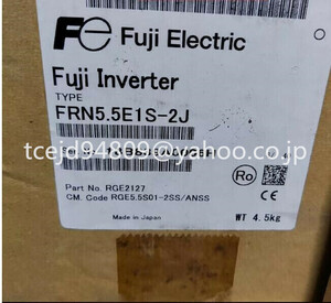 新品に近い　Fuji/富士電機 　FRN5.5E1S-2J インバーター 　保証付き