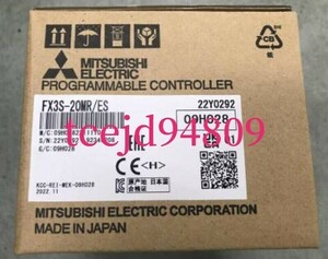 新品 MITSUBISHI/三菱電機 　シーケンサ FX3S-20MR/ES　 保証付き