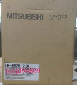 新品同様　MITSUBISHI/三菱電機　FR-E520-2.2K　インバーター　 保証付き