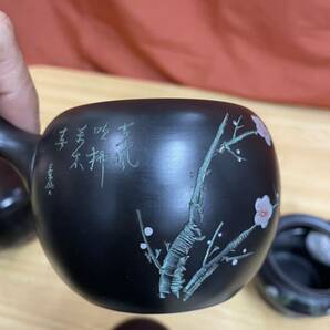 常滑焼 昭龍 石龍 玉光 急須 まとめて 3点 茶器 煎茶道具 茶道具 茶注 の画像6