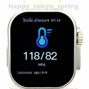 新品 Apple Watch Ultra2 代替品 2.19インチ 大画面 S9 スマートウォッチ 通話 音楽 多機能 健康 スポーツ 防水 血中酸素 android 血圧 の画像7