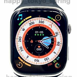 新品 Apple Watch 代替品 2.3インチ 大画面 スマートウォッチ 音楽 多機能 Watch9 健康 スポーツ 防水 血中酸素 android 血圧 iphone 睡眠.の画像3