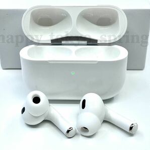 新品 AirPods Pro第2世代 代替品 ワイヤレスイヤホン Bluetooth 5.2 TWS 充電ケース付 イヤホン 高品質 Android iPhone8 X 11 12 13 14 15の画像3