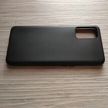 OPPO A55s 5G 　ソフトケース　ブラック　TPU_画像4