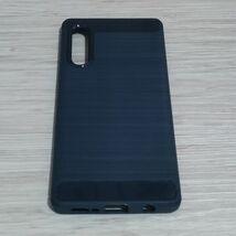 LG VELVET　docomo L52A　ソフトケース 濃紺_画像2