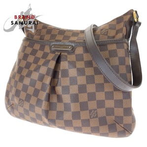 LOUIS VUITTON ルイヴィトン ダミエ ブルームズベリ PM ブラウン 茶 ゴールド金具 PVC N42251 ショルダーバッグ レディース 405516の画像1