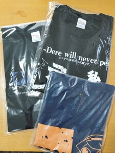 Tシャツ３枚 黒2枚 ネイビー1枚 綿100% 未使用品 ヴィンテージ