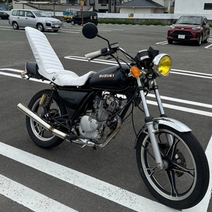 スズキ GN125H GS仕様 カスタム 吸い込み LC6PCJG 実動 書類付 （検 モンキー エイプ シャリー GS400 GSX250E GSX250T CBX CBR GSXの画像1