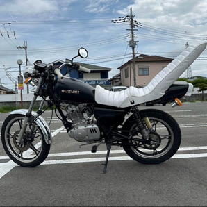 スズキ GN125H GS仕様 カスタム 吸い込み LC6PCJG 実動 書類付 （検 モンキー エイプ シャリー GS400 GSX250E GSX250T CBX CBR GSXの画像3