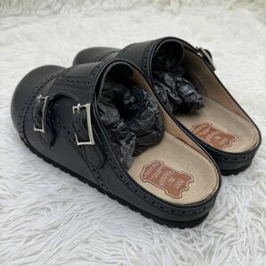 未使用 激レア foot the coacher フットザコーチャー ビルケンソール BIRKENSTOCK ビルケンシュトック サンダル 26.5㎝ 黒の画像3