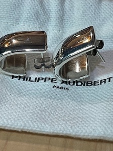 フィリップ オーディベール　PHILIPPE AUDIBERT ピアス　二個セット D5393