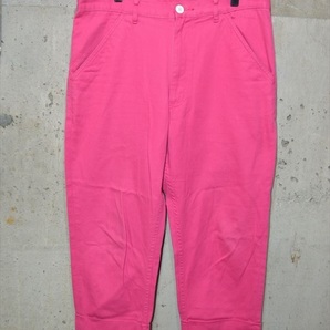コムデ ギャルソン オム プリュス COMMEdesGARCONS HOMME PLUS AD2011 ピンク 裾折り返し パンツ S PI-P057 D5464の画像1