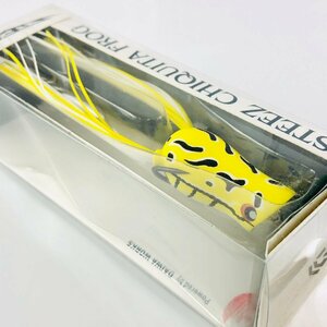 【未開封/AP126】ダイワ スティーズ チキータフロッグ イエロートード 未使用 箱 | DAIWA STEEZ CHIQUITA FROG ルアー フロッグ