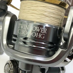 K シマノ 11 ツインパワー C3000HG スピニングリール 箱 | SHIMANO TWIN POWER Made in Japan Fishing reel バス釣り ライトソルトの画像3