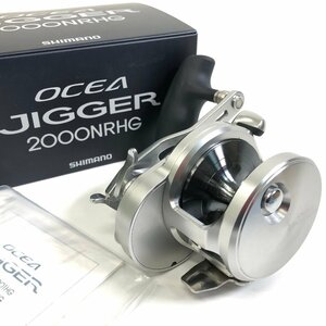 K シマノ 17 オシアジガー 2000NRHG ベイトリール 箱 説明書 SHIMANO OCEA JIGGER 03671 6.2：1 釣具 リール