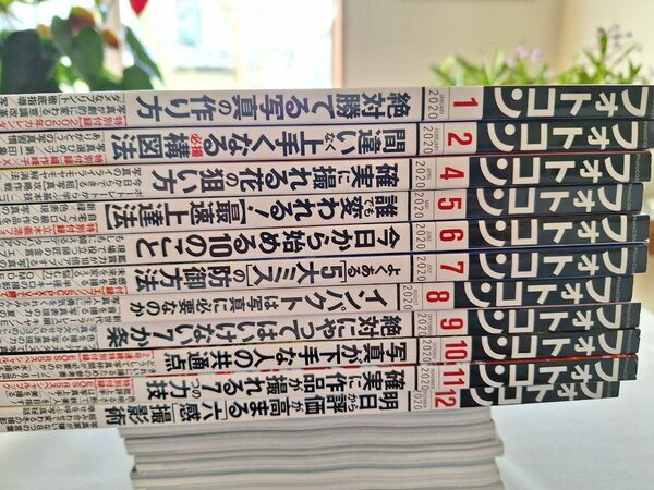 フォトコン2020年　11冊　※３月号無