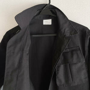 【M-S】US Civilian Jungle Fatigue JKT Black Made in the USAの画像3