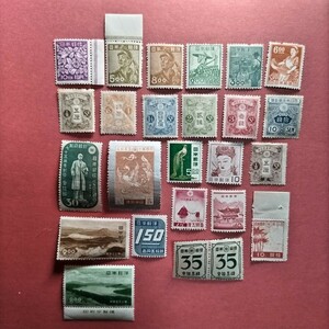 [ japanese old stamp . summarize approximately 154 sheets ] Taisho Showa era stamp unused ( Tazawa stamp, industry design, bodhisattva image, New Year's greetings, national park mother-of-pearl stamp etc. ) collector 
