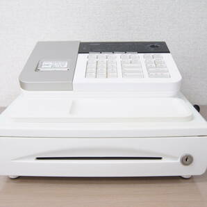 CASIO カシオ 電子レジスター SE-S10 印字確認済み レジ ドロアー鍵付き 8J560の画像2