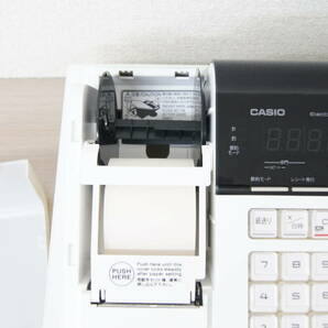 CASIO カシオ 電子レジスター SE-S10 印字確認済み レジ ドロアー鍵付き 8J560の画像4