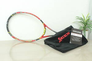 【未使用】 SRIXON/スリクソン 硬式テニスラケット レヴォCX2.0 レッド×オレンジ 1J305