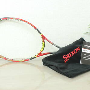 【未使用】 SRIXON/スリクソン 硬式テニスラケット レヴォCX2.0 レッド×オレンジ 1J305の画像1
