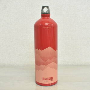 【中古品】SIGG シグ 燃料ボトル フューエルボトル 1.5L 実容量：1475ml アルミ製 5J575の画像1