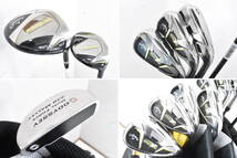 中古 10本セット Callaway WARBIRD 1W,5W,5-9I,PW,SW,PT フレックスS キャディバック付 3J797_画像2