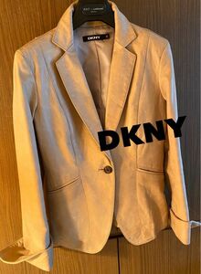 DKNY★キャメルベージュレザージャケット★SIzE 4 S〜Mサイズ
