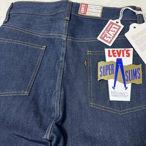 未使用品LEVI'S VINTAGE CLOTHING606W30デニムパンツ ビンテージ 復刻 1960年代モデル リジッド 36060-0002 ビッグE