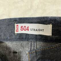 Levi's 504★W34リーバイス デニムパンツ ジーンズ フラップポケットジーパン　アメカジ _画像8