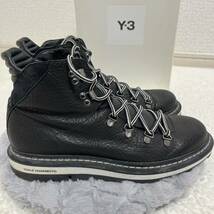 Y-3 SHIKU RUN8.5YOHJI YAMAMOTOトレッキングブーツ マウンテンブーツ　ワークブーツブラック _画像6